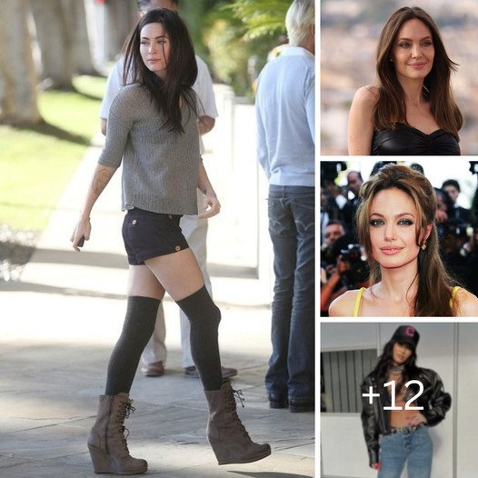 The celebs turning into their idols, including Megan Fox’s ‘crush’ on Angelina Jolie
