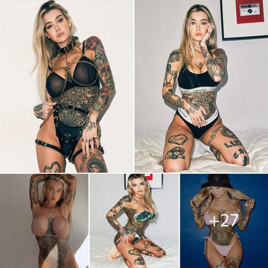 Immersing Yourself in the World of Inked Beauty with Selina’s Inspiring Collection of Artistic Tattoo Modeling Photography.