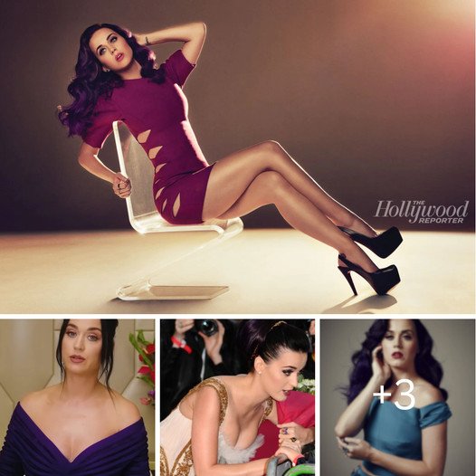 Katy Perry’s Smoking Hot in New Spread for The Hollywood Reporter