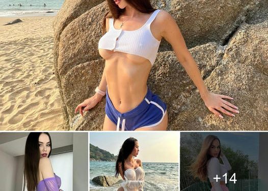 The anonymous beauty named Anastasia makes many people fall in love at first sight thanks to her hot body