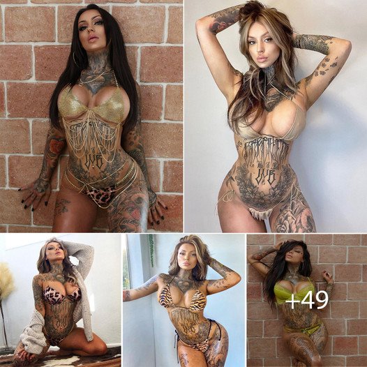 Discovering LilliGrace: The Inspiring Story of a Tattooed Model Who is Redefining Beauty Standards in the Fashion Industry.