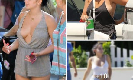 2 of Hollywood’s most beautiful “chubby” girls love the “no bra” fashion