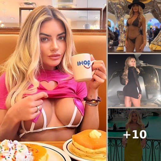 Megan Barton Hanson leaves little to the imagination as she models VERY racy outfits during whirlwind trip to Las Vegas