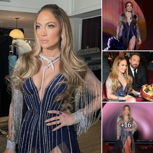 Jennifer Lopez Glitters in Gucci at the 2023 Grammys — and Cozies Up to Husband Ben Affleck