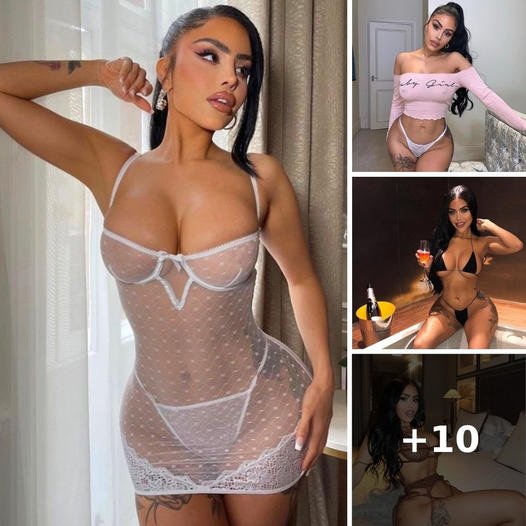 Model celebrates ‘International Sєx Day’ by donning totally sheer lingerie