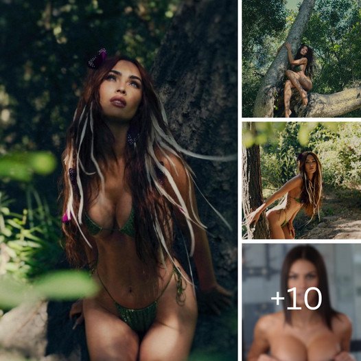 Megan Fox rocks eye-wateringly tiny bikini in new sultry jungle photoshoot