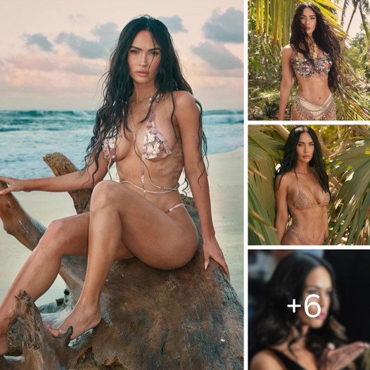 No Big Deal, Just Megan Fox Rocking A Green Bikini And Posing In A Tree For Rare Instagram Post