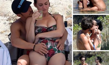 Katy Perry and Orlando Bloom Can’t Stop Kissing While Vacationing in Italy