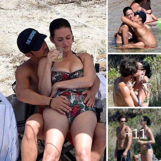 Katy Perry and Orlando Bloom Can’t Stop Kissing While Vacationing in Italy