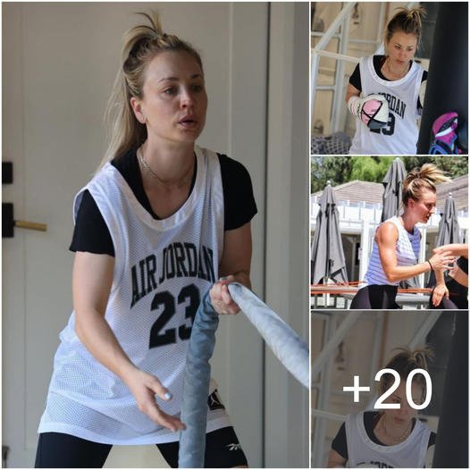 Pictures of Kaley Cuoco’s Workouts and Boxing