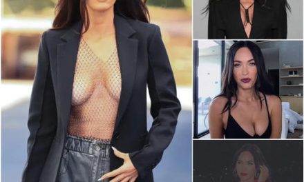 Megan Fox proves any bra can be a shirt