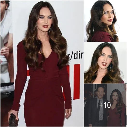 Megan Fox sizzles in a clingy dress at premiere