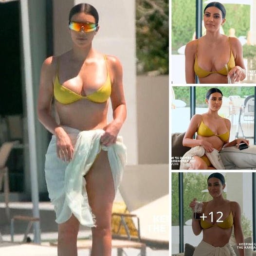 Kim Kardashian proves she knows how to work a ʙικιɴι during Palm Springs trip on KUWTK… after vicious fight with Kourtney
