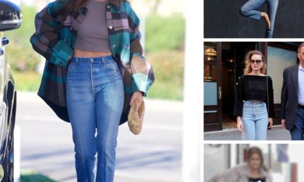 Stars Sporting High-Waisted Jeans: Megan Fox & More In The Denim Trend