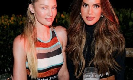 Chantel Jeffries and Candice Swanepoel rev up their glam for Palm Angels’ F1 fashion festivities in Miami