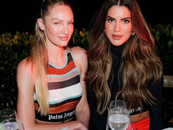 Chantel Jeffries and Candice Swanepoel rev up their glam for Palm Angels’ F1 fashion festivities in Miami