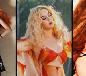 Katy Perry Tries Orange Hair For L’Officiel Cover