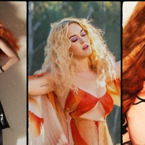 Katy Perry Tries Orange Hair For L’Officiel Cover