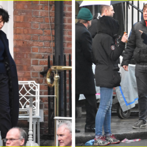 Blake Lively Looks So Different in Short, Dark Haired Wig on Set!