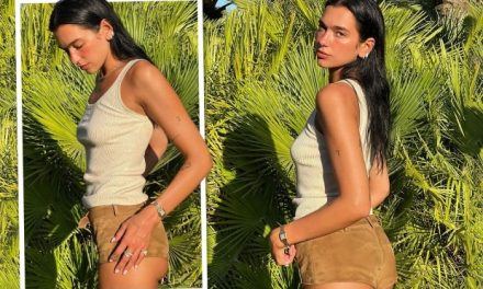 Dua Lipa Flaunts Her Sun-Kissed Beauty in Stylish H๏τpants on Instagram