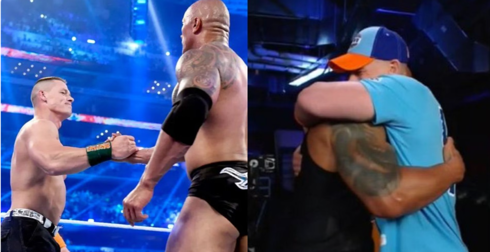 John Cena sends a heartfelt message to The Rock following their reunion on WWE SmackDown