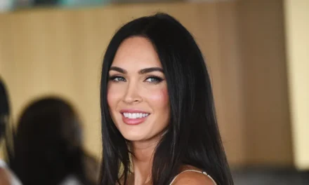 The gorgeous Megan Fox displays her sexy body in white lingerie for new ad